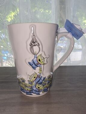 NEW Rae Dunn × Pixar MONSTERS INC "THE CLAW IS OUR MASTER" Double-Sided Mug